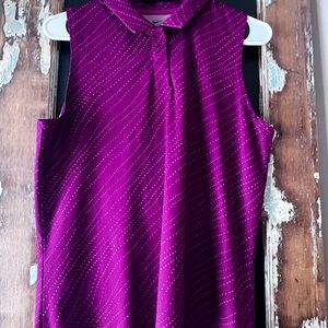 Nike Plum Sleeveless Dryfit